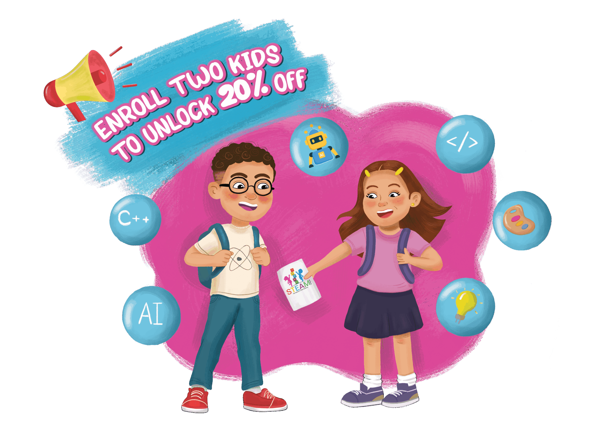 main illustration finishing with text 2